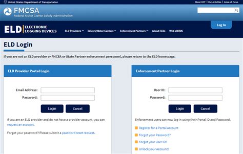 fmcsa pin login